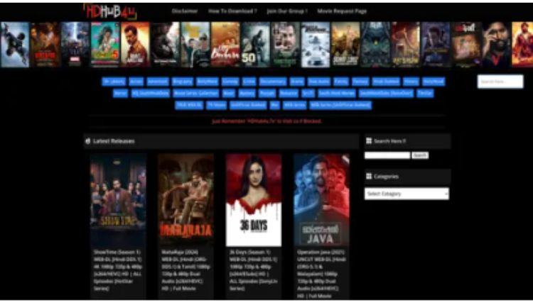 HDmovieshub4u: Streaming And Downloading